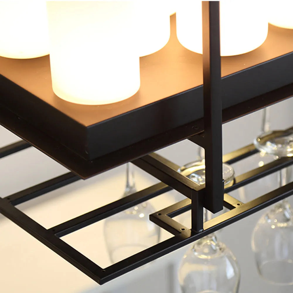 Garnelrose Glass Chandelier-Moonnatur