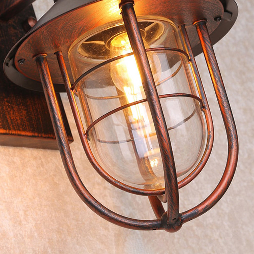 Finverlark Glass Wall Light-Moonnatur