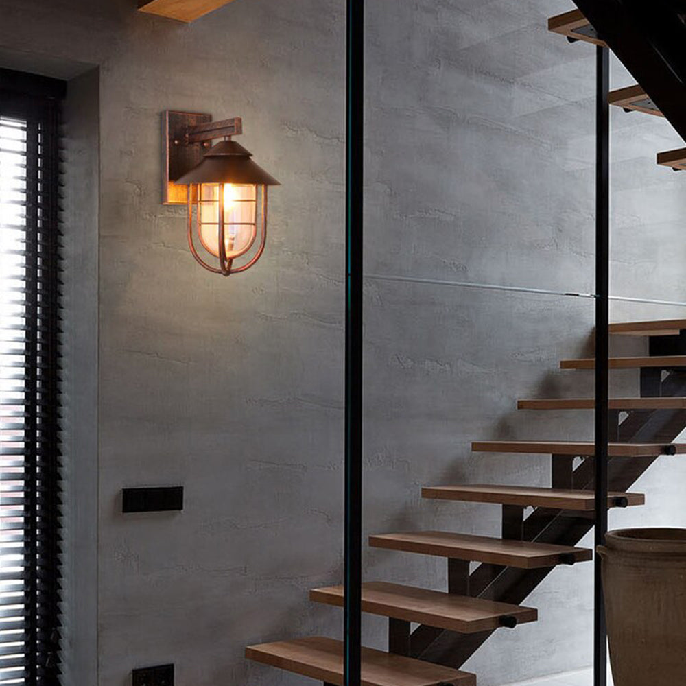 Finverlark Glass Wall Light-Moonnatur