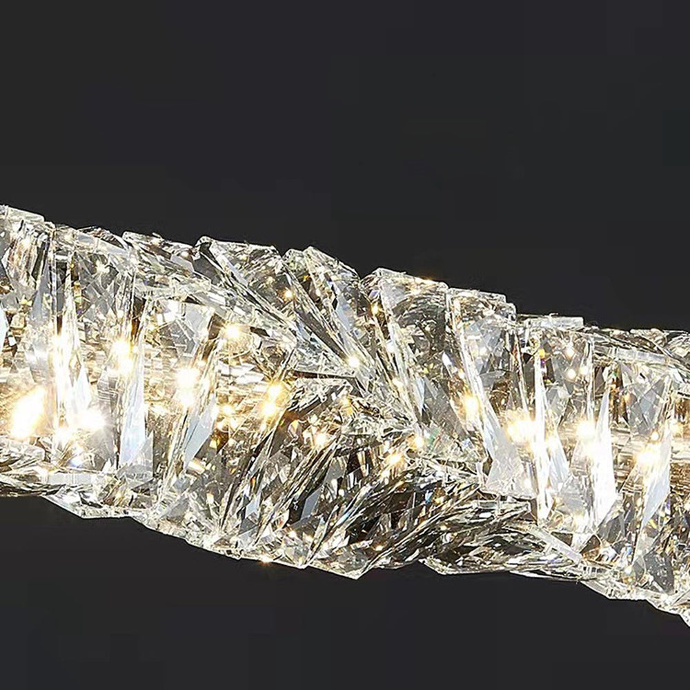 Hatheraria Crystal Pendant Light-Moonnatur