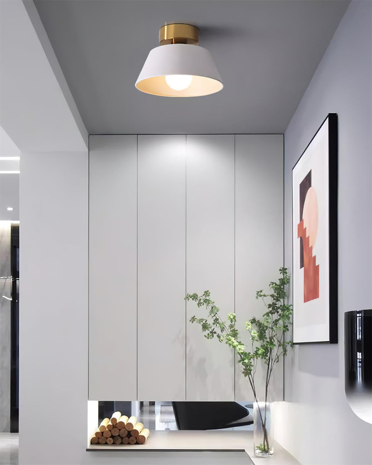Torrenhaven Metal Ceiling Light-Moonnatur