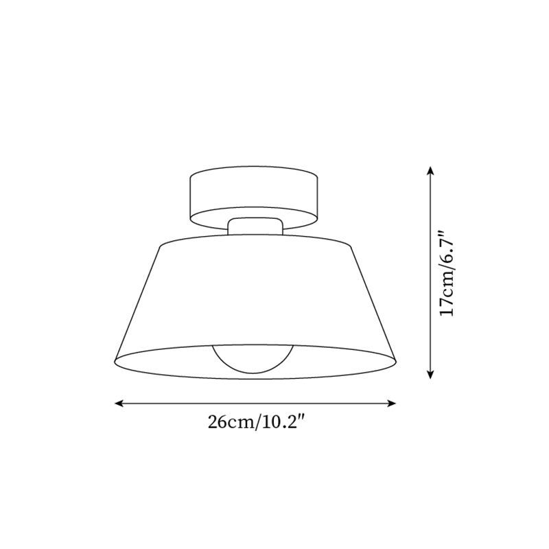Torrenhaven Metal Ceiling Light-Moonnatur