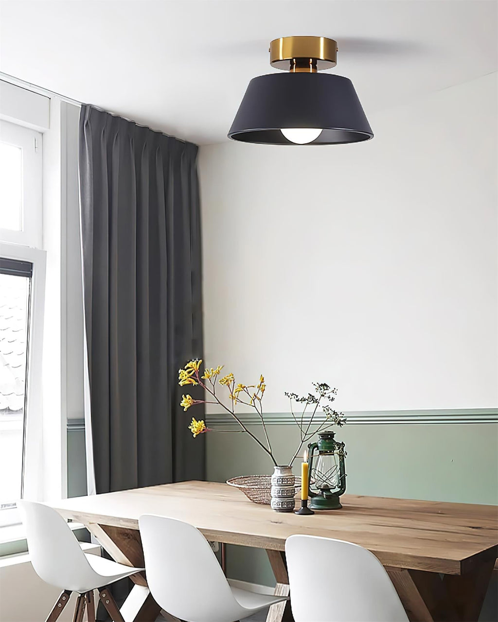 Torrenhaven Metal Ceiling Light-Moonnatur