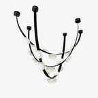 Renverlyn Alabaster Chandelier-Moonnatur