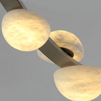 Renverlyn Alabaster Chandelier-Moonnatur