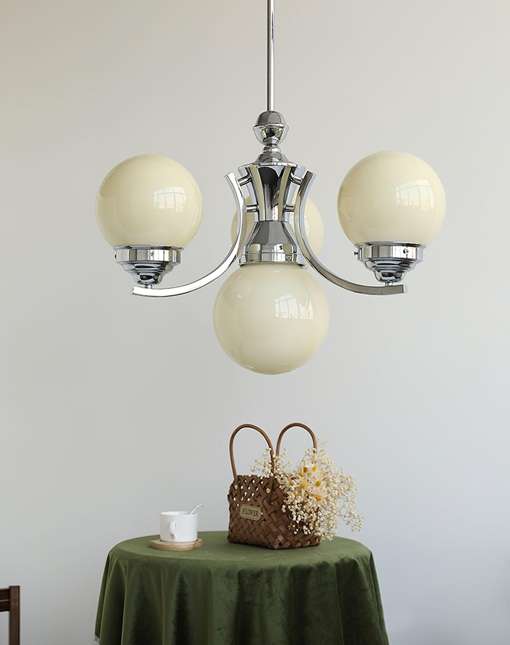 Harlina Glass Chandelier-Moonnatur
