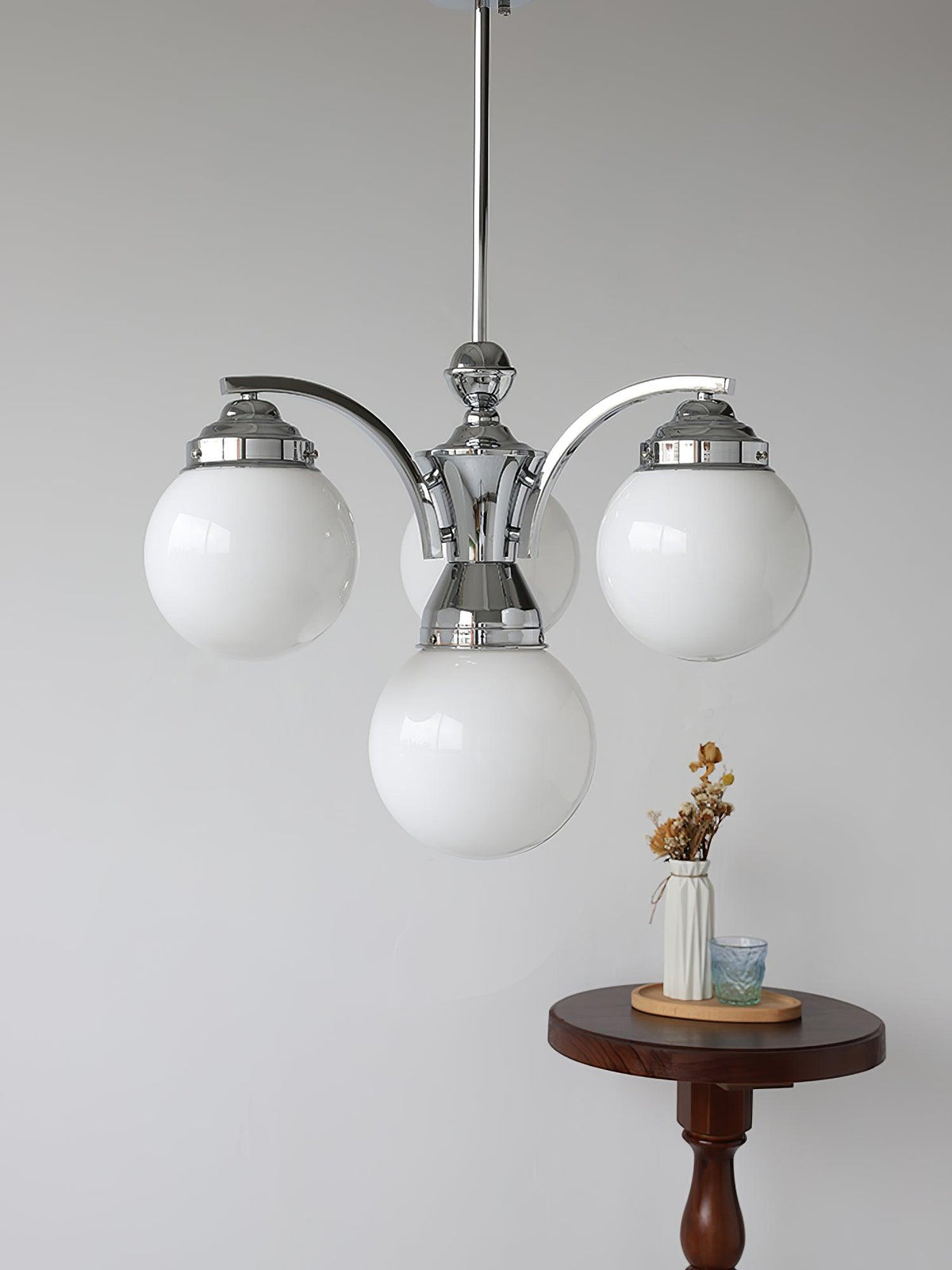 Harlina Glass Chandelier-Moonnatur