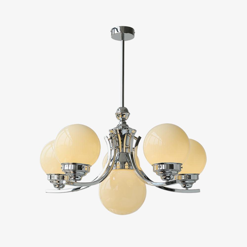 Harlina Glass Chandelier-Moonnatur