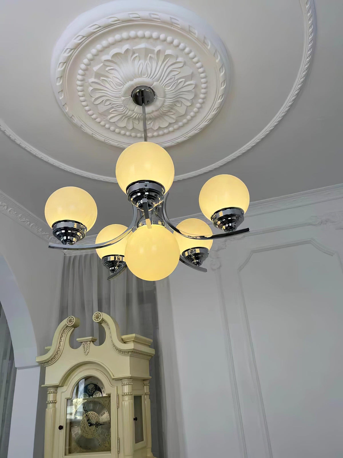 Harlina Glass Chandelier-Moonnatur