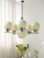 Harlina Glass Chandelier-Moonnatur