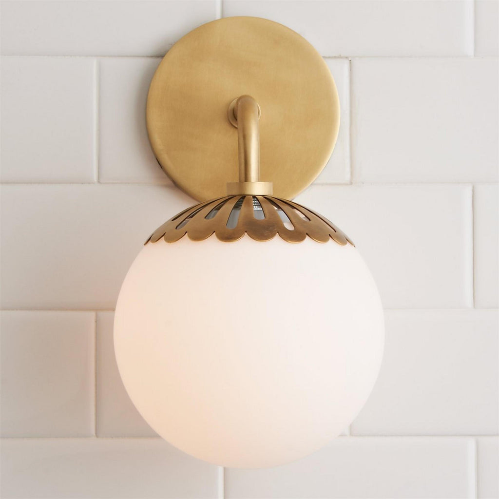 Larenelis Glass Wall Light-Moonnatur