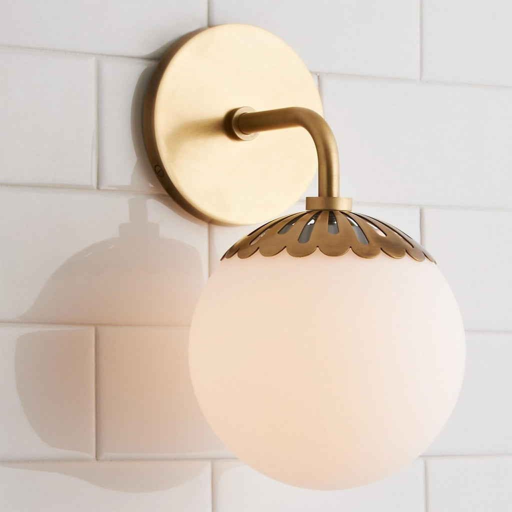Larenelis Glass Wall Light-Moonnatur