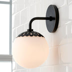 Larenelis Glass Wall Light-Moonnatur