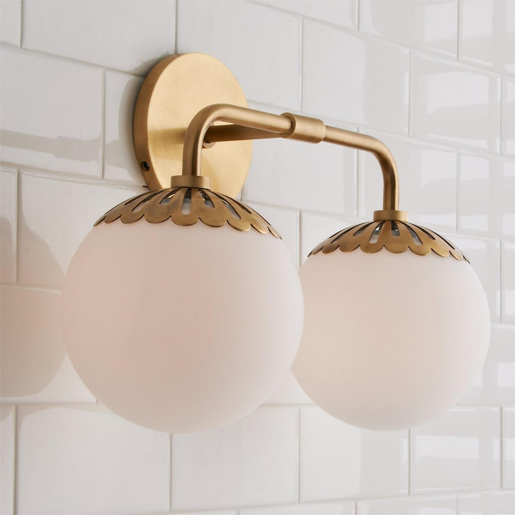 Larenelis Glass Wall Light-Moonnatur
