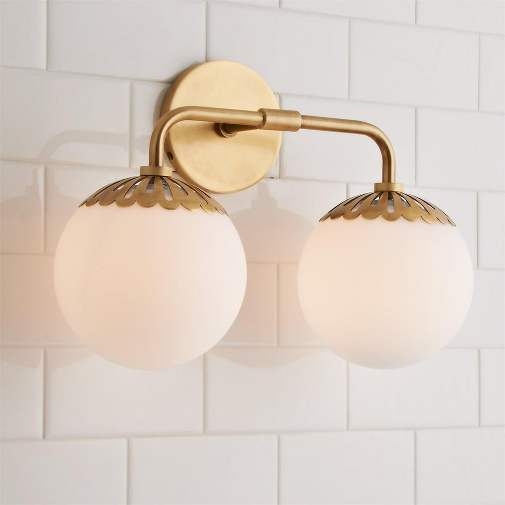 Larenelis Glass Wall Light-Moonnatur