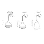Cindelorie Rice Paper Wall Light-Moonnatur
