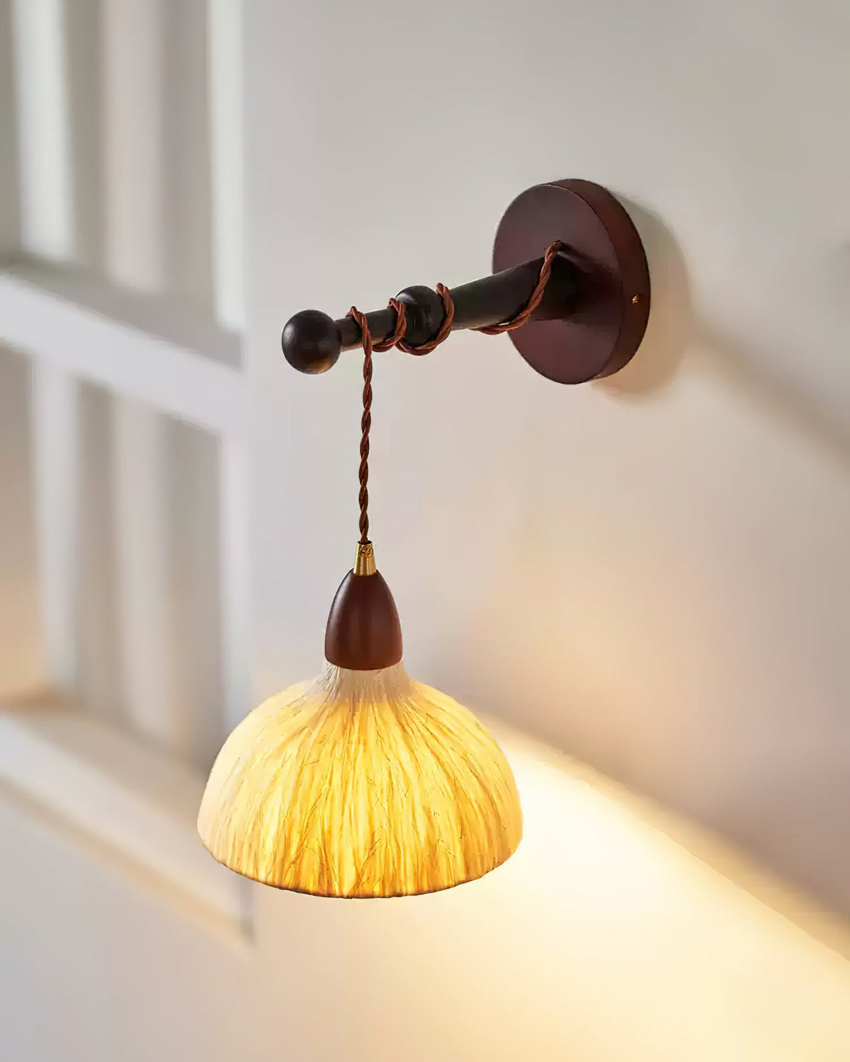 Cindelorie Rice Paper Wall Light-Moonnatur