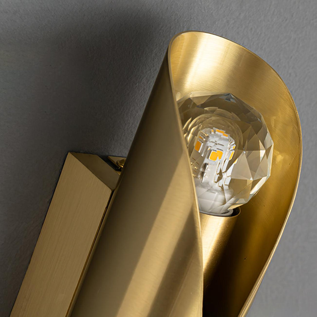Nelynenna Glass Wall Light-Moonnatur