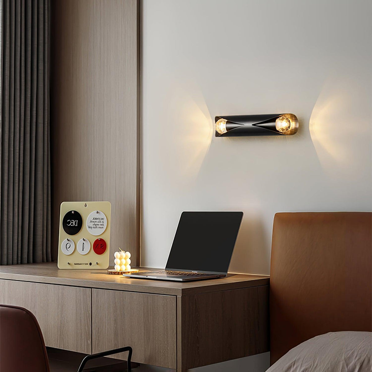 Nelynenna Glass Wall Light-Moonnatur