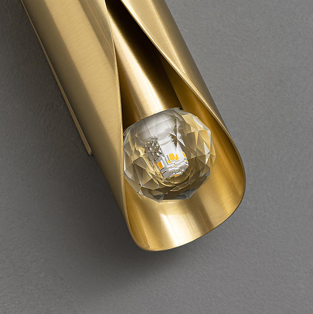 Nelynenna Glass Wall Light-Moonnatur