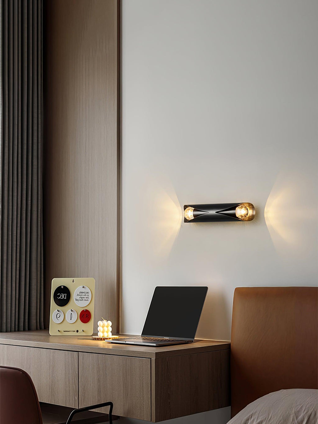 Nelynenna Glass Wall Light-Moonnatur