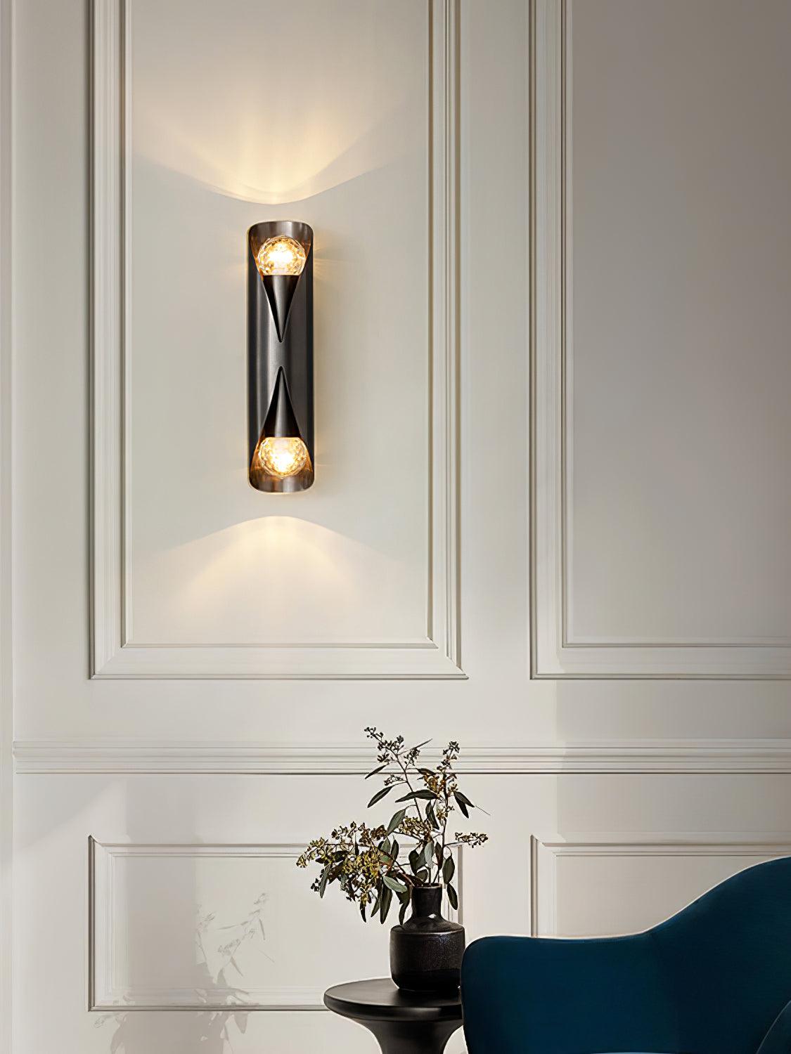 Nelynenna Glass Wall Light-Moonnatur