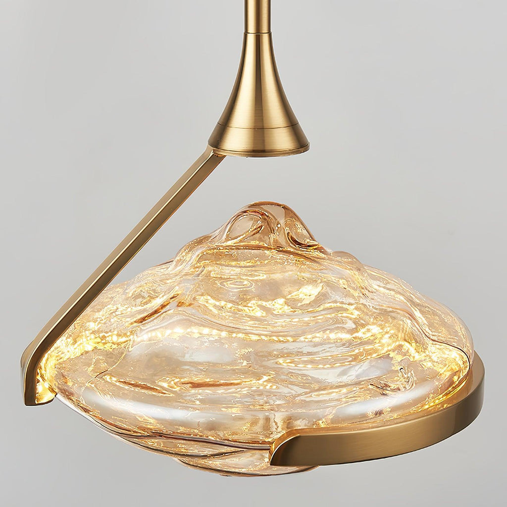 Hazelora Glass Pendant Light-Moonnatur