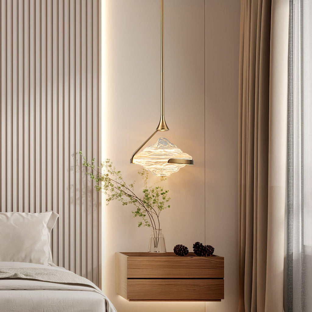 Hazelora Glass Pendant Light-Moonnatur