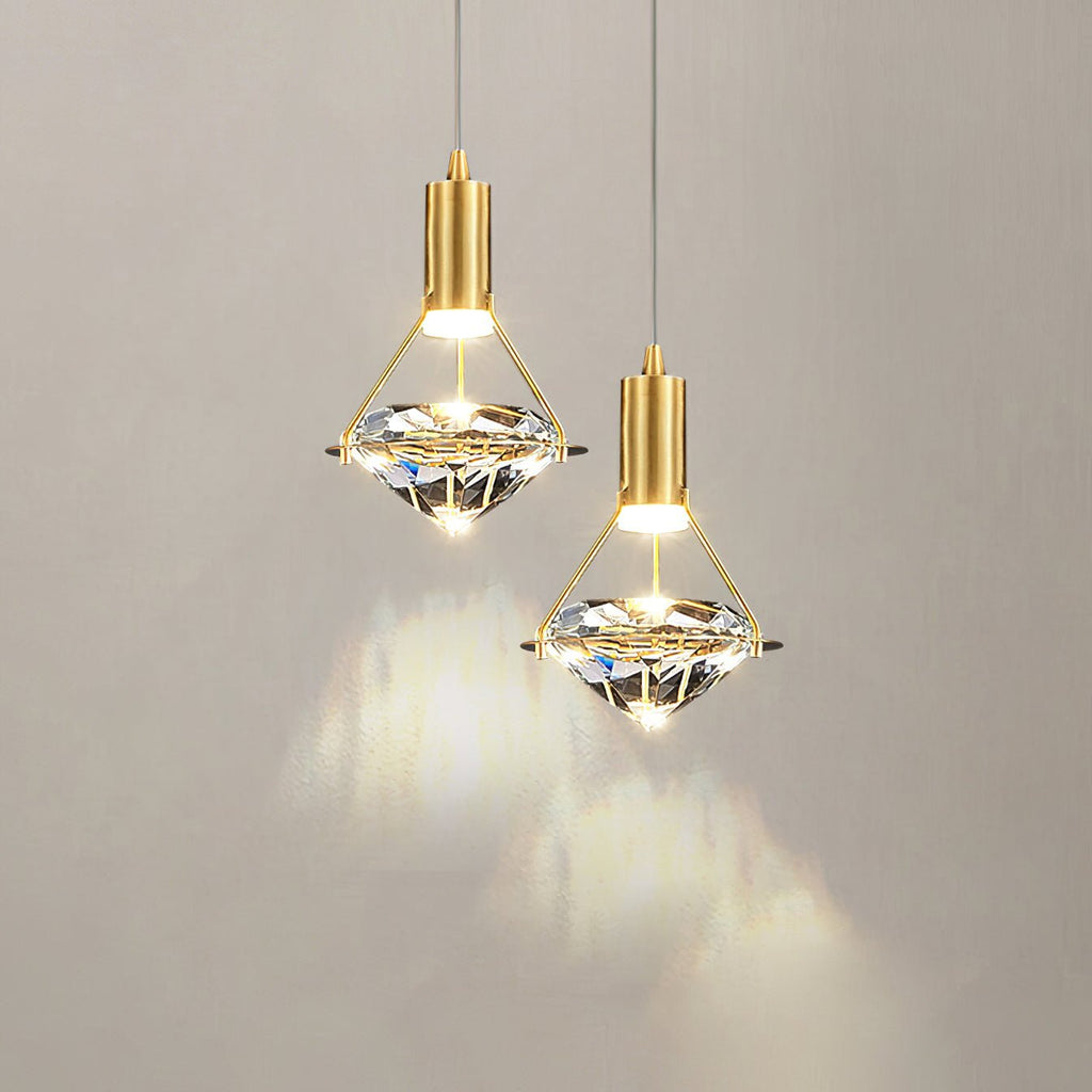Ylenelle Crystal Pendant Light-Moonnatur