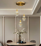 Ylenelle Crystal Pendant Light-Moonnatur