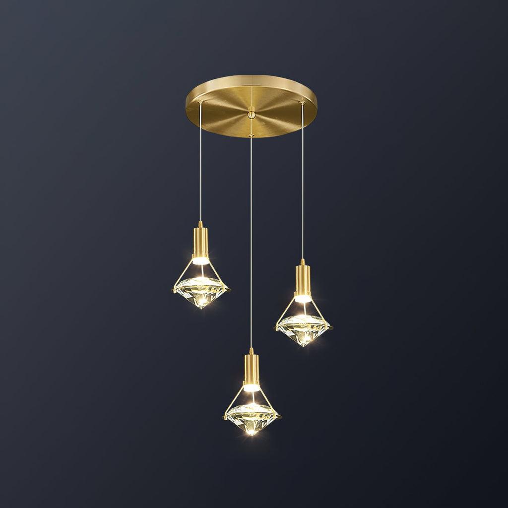 Ylenelle Crystal Pendant Light-Moonnatur