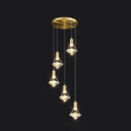Ylenelle Crystal Pendant Light-Moonnatur