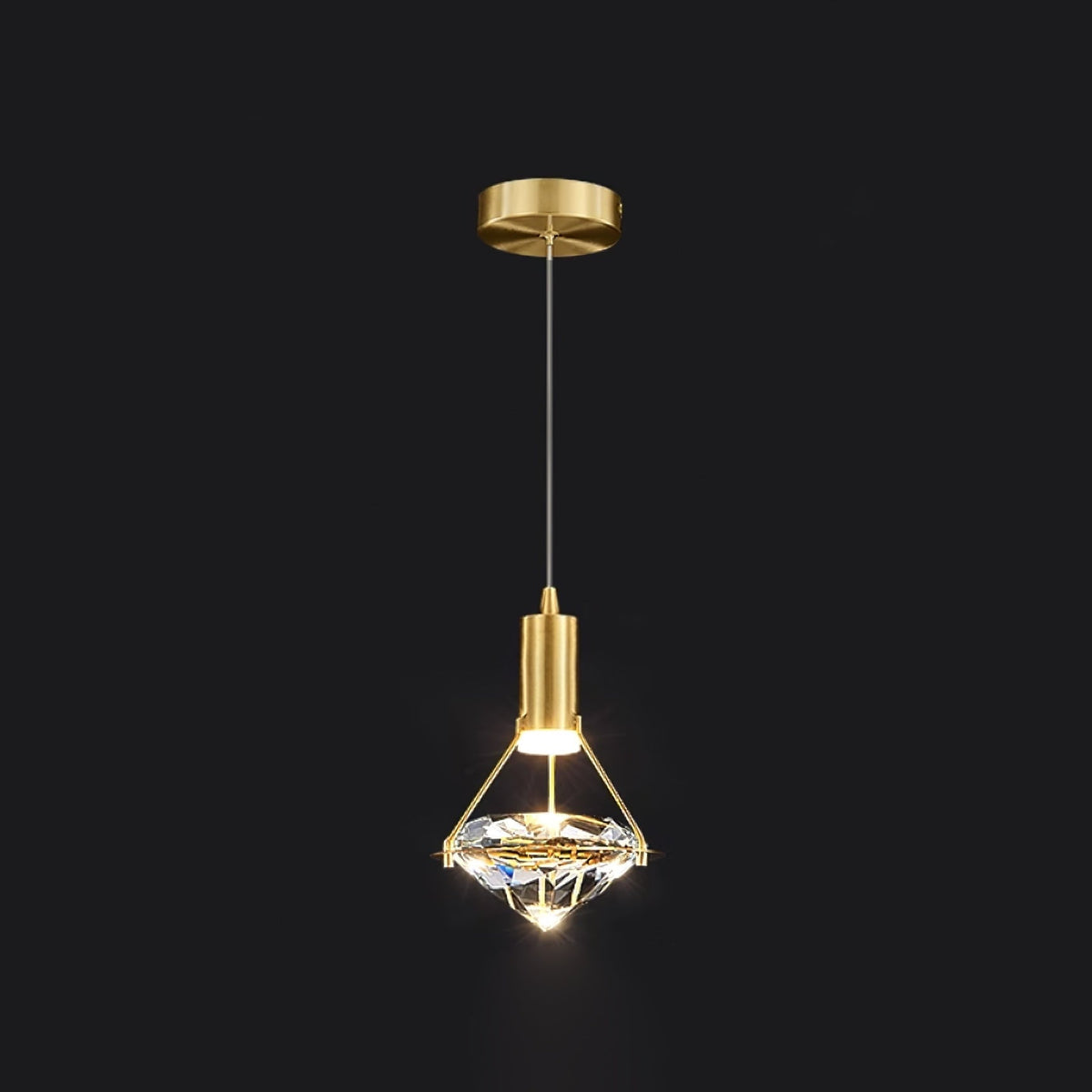 Ylenelle Crystal Pendant Light-Moonnatur