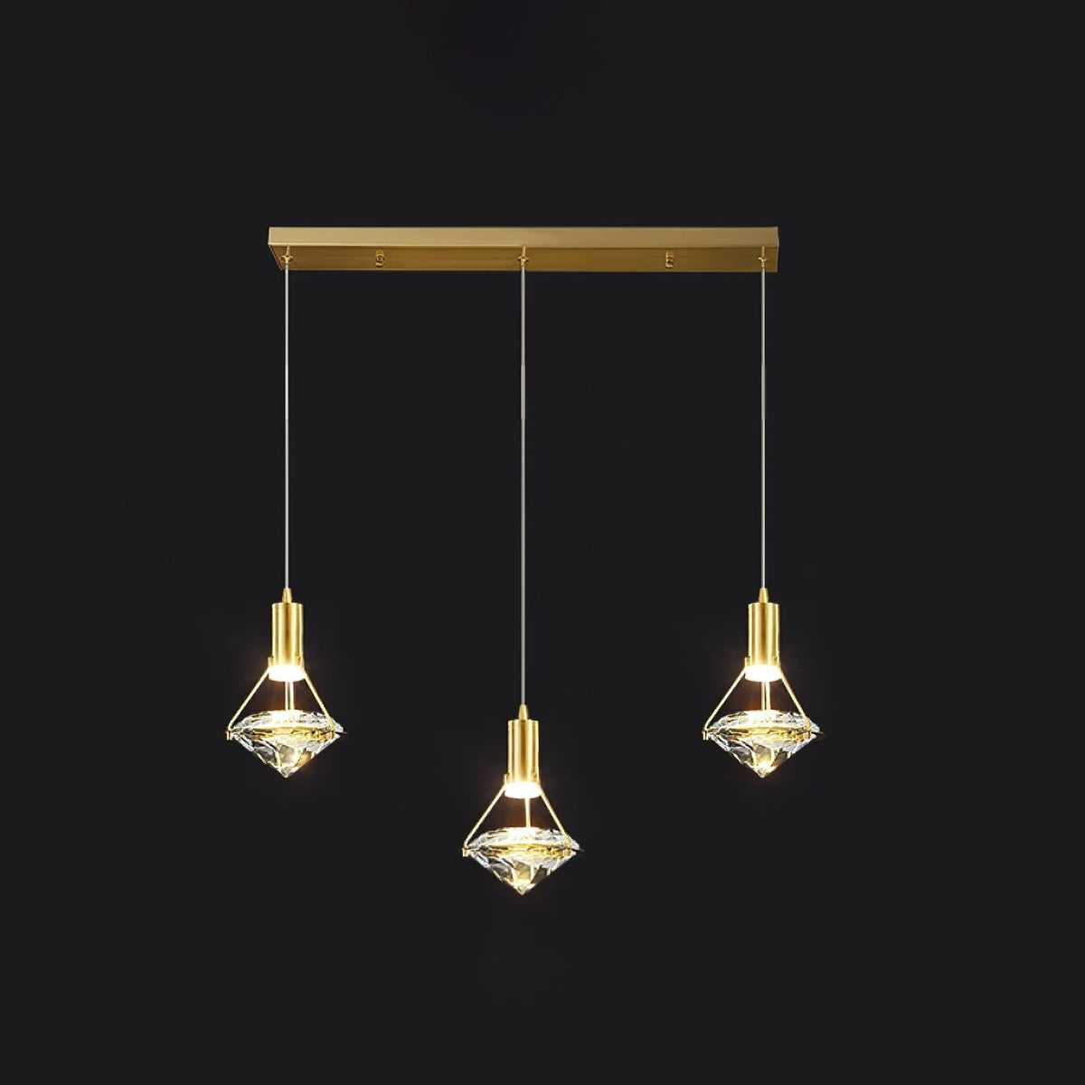 Ylenelle Crystal Pendant Light-Moonnatur
