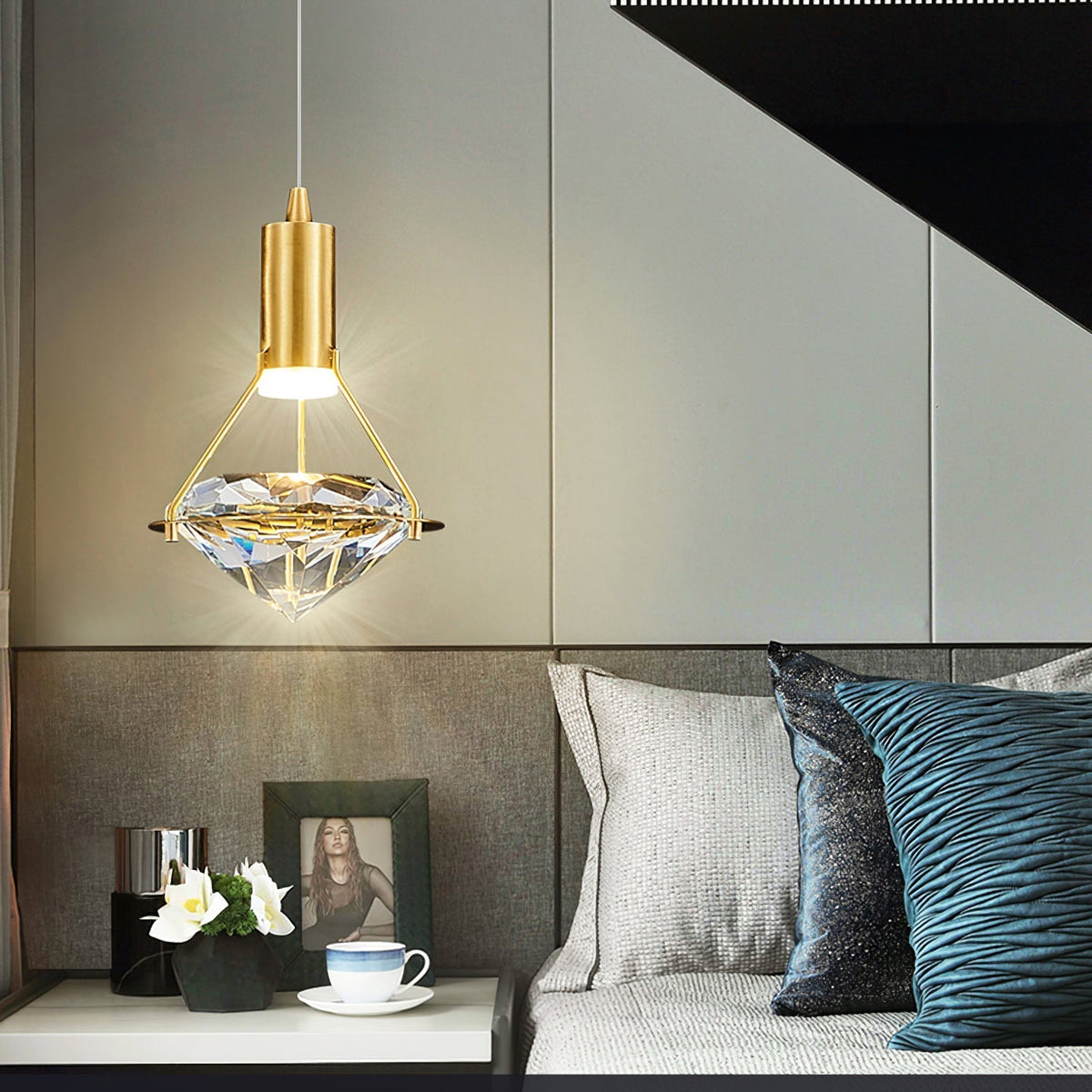 Ylenelle Crystal Pendant Light-Moonnatur