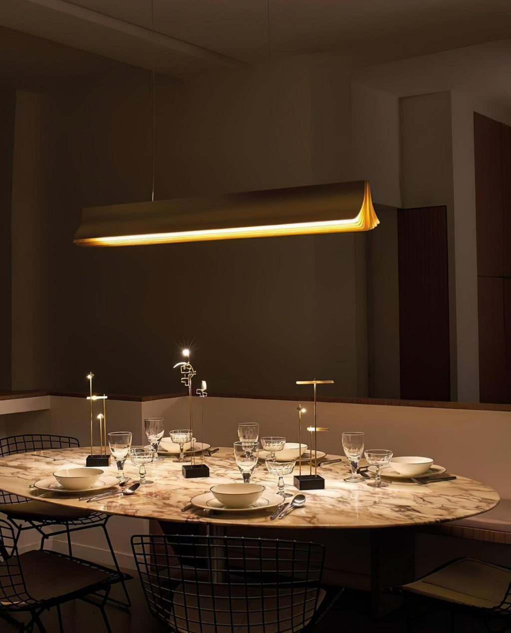 Qevara Acrylic Pendant Lamp-Moonnatur