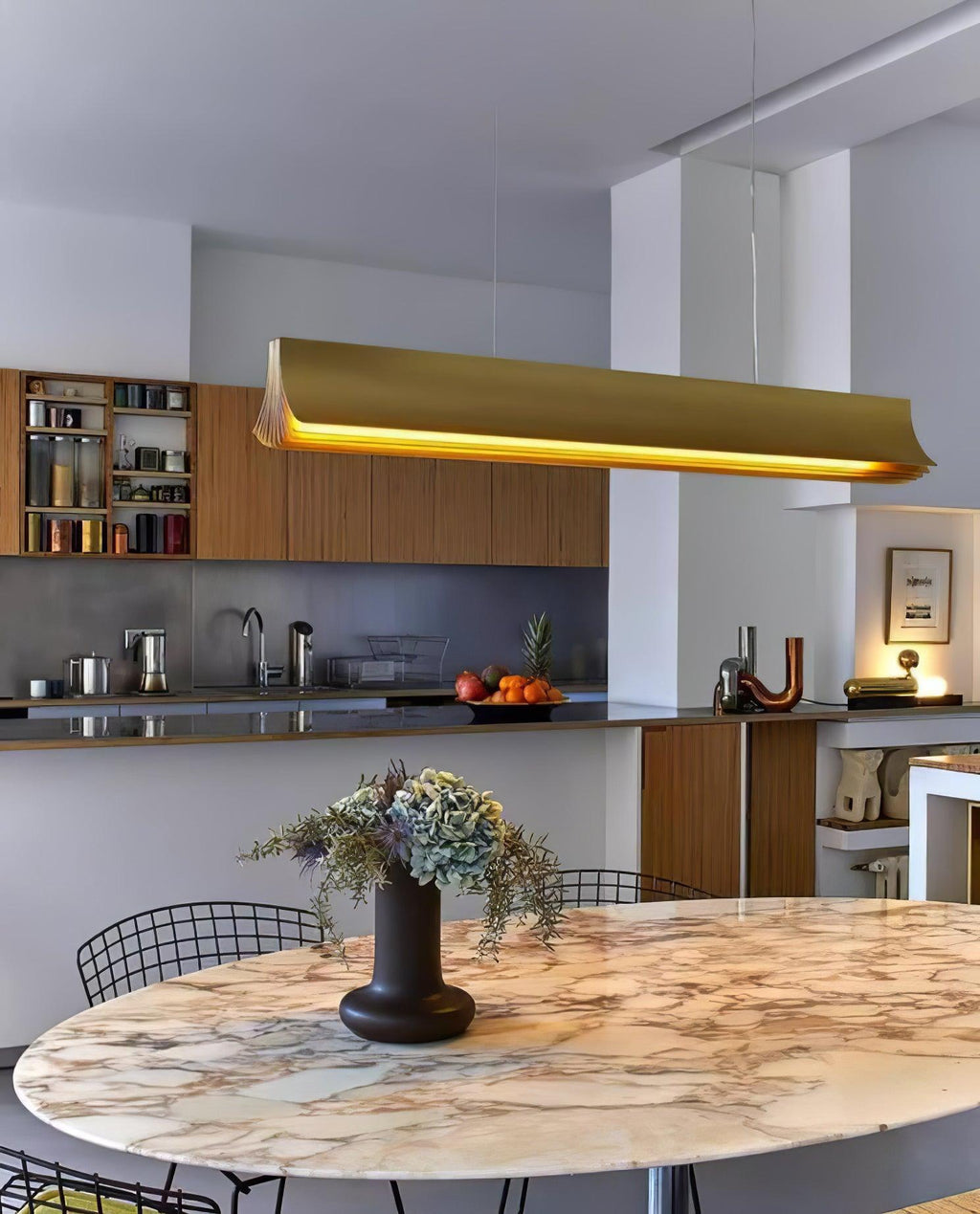 Qevara Acrylic Pendant Lamp-Moonnatur