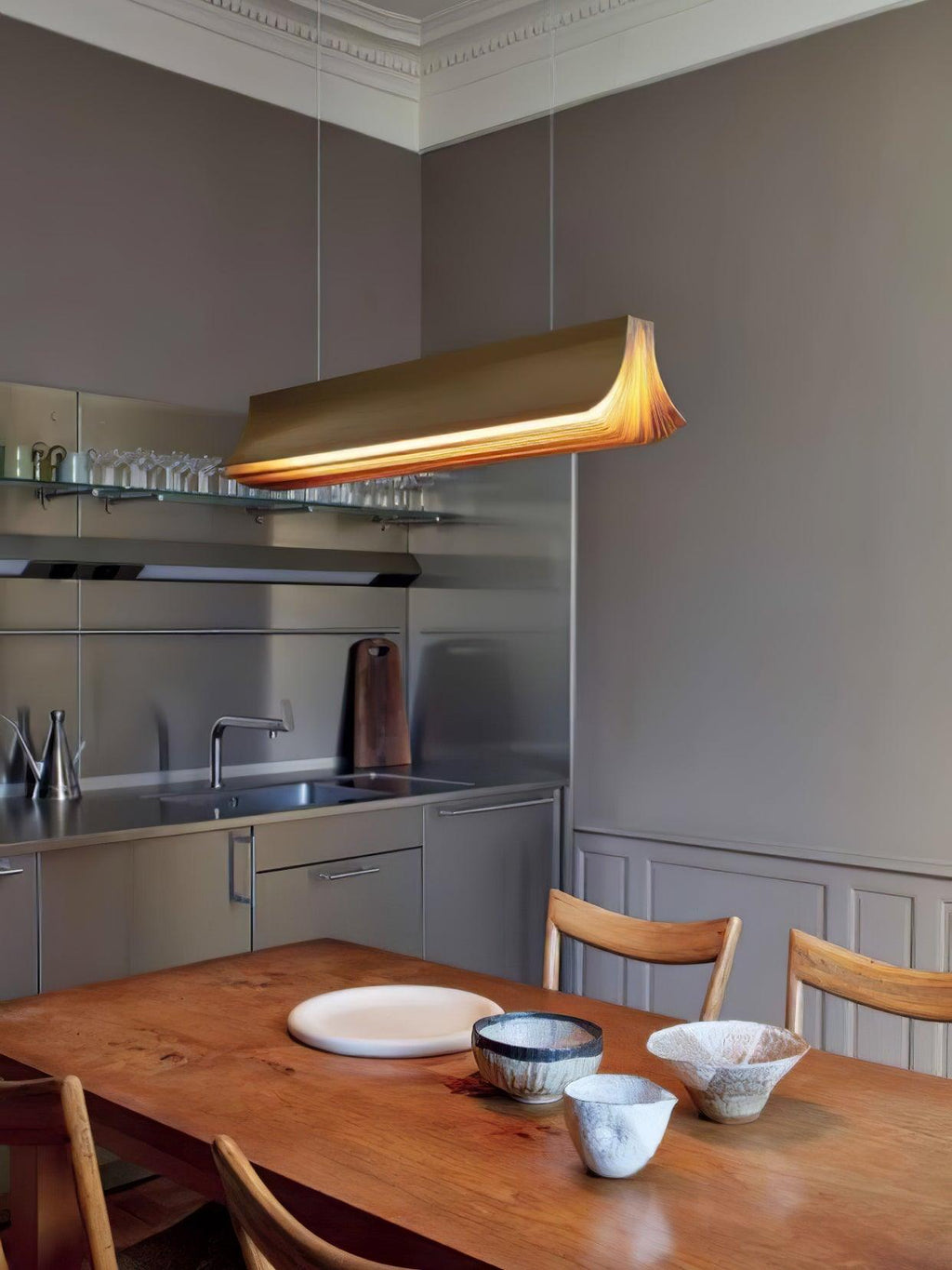 Qevara Acrylic Pendant Lamp-Moonnatur