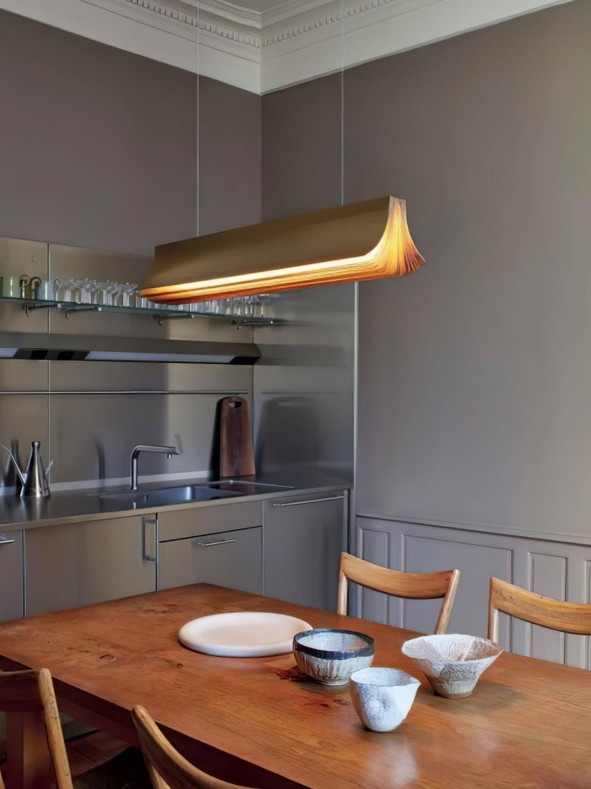Qevara Acrylic Pendant Lamp-Moonnatur