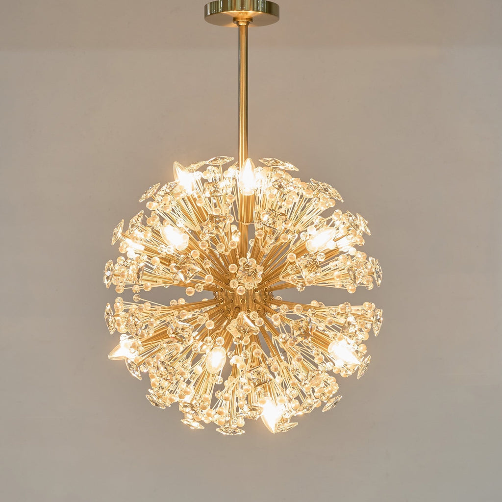 Verrenwood Glass Chandelier-Moonnatur