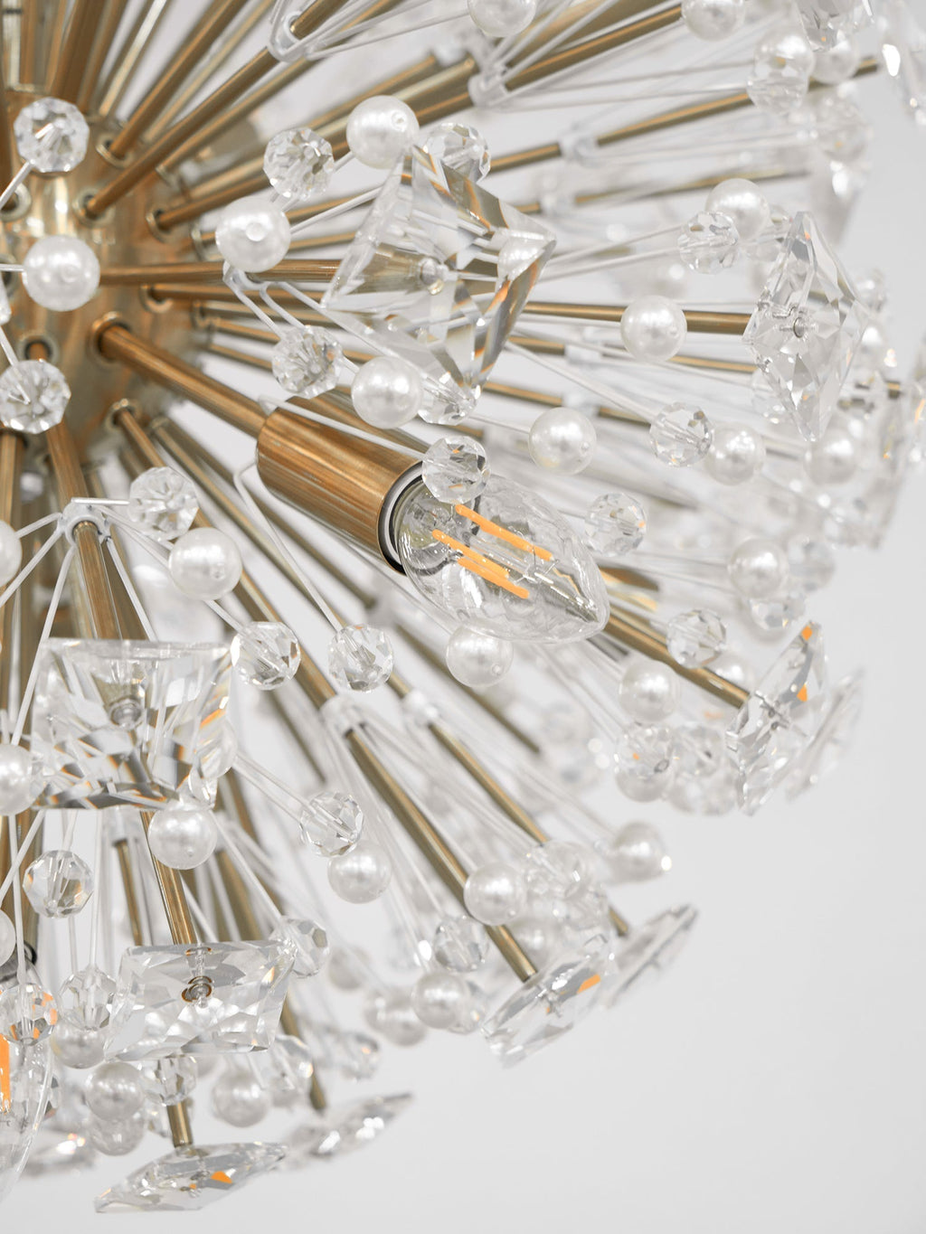 Verrenwood Glass Chandelier-Moonnatur