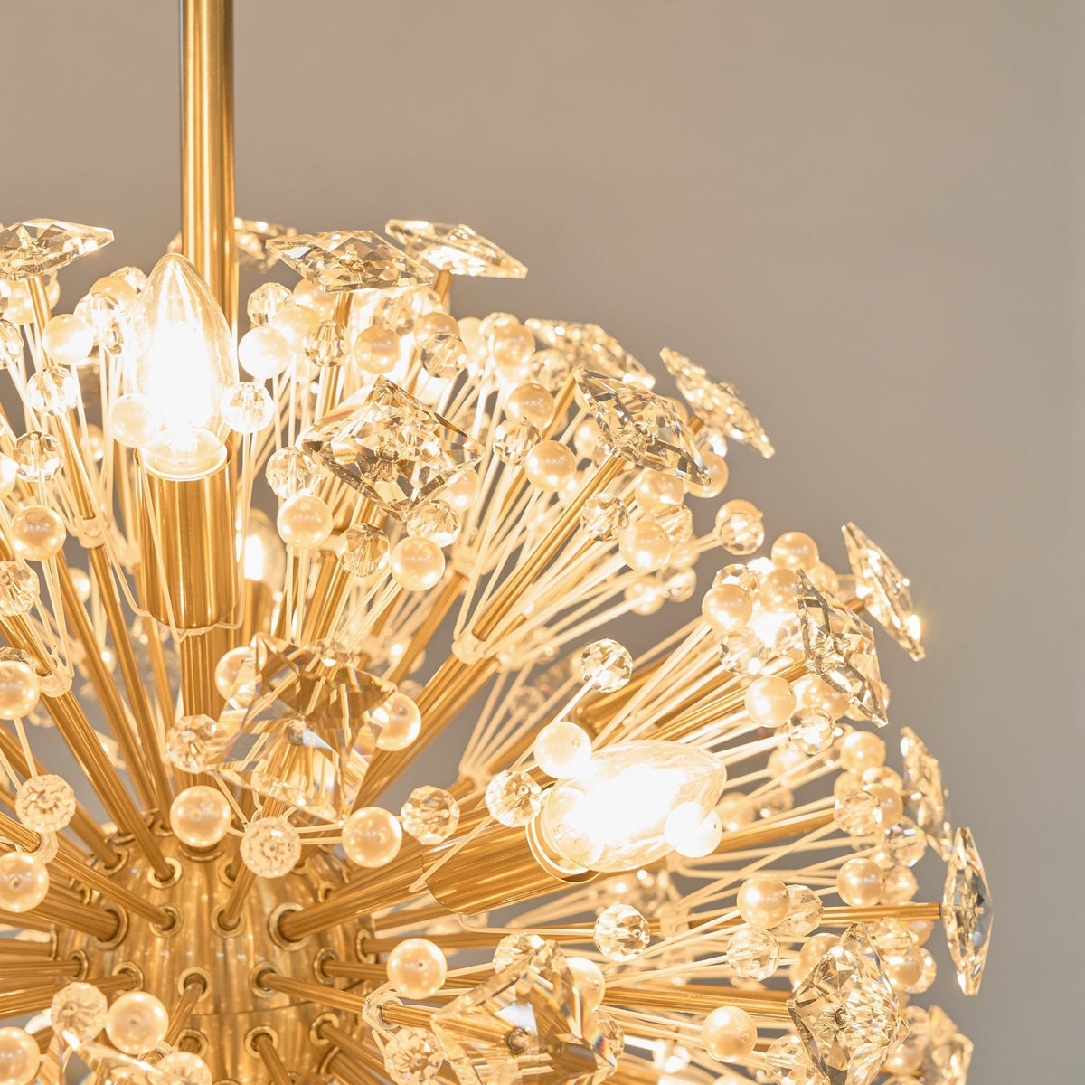 Verrenwood Glass Chandelier-Moonnatur