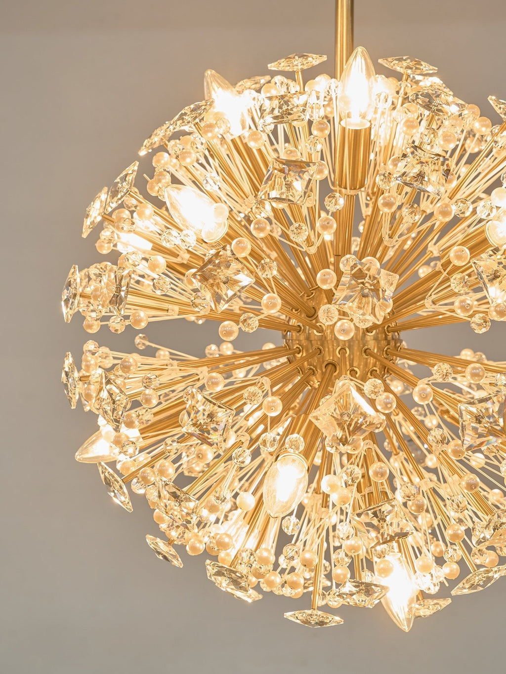 Verrenwood Glass Chandelier-Moonnatur
