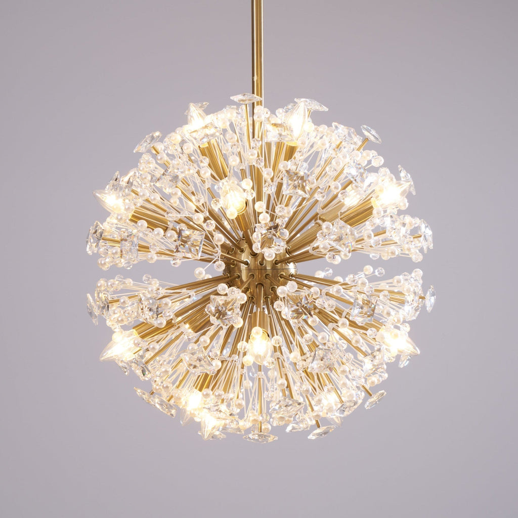 Verrenwood Glass Chandelier-Moonnatur