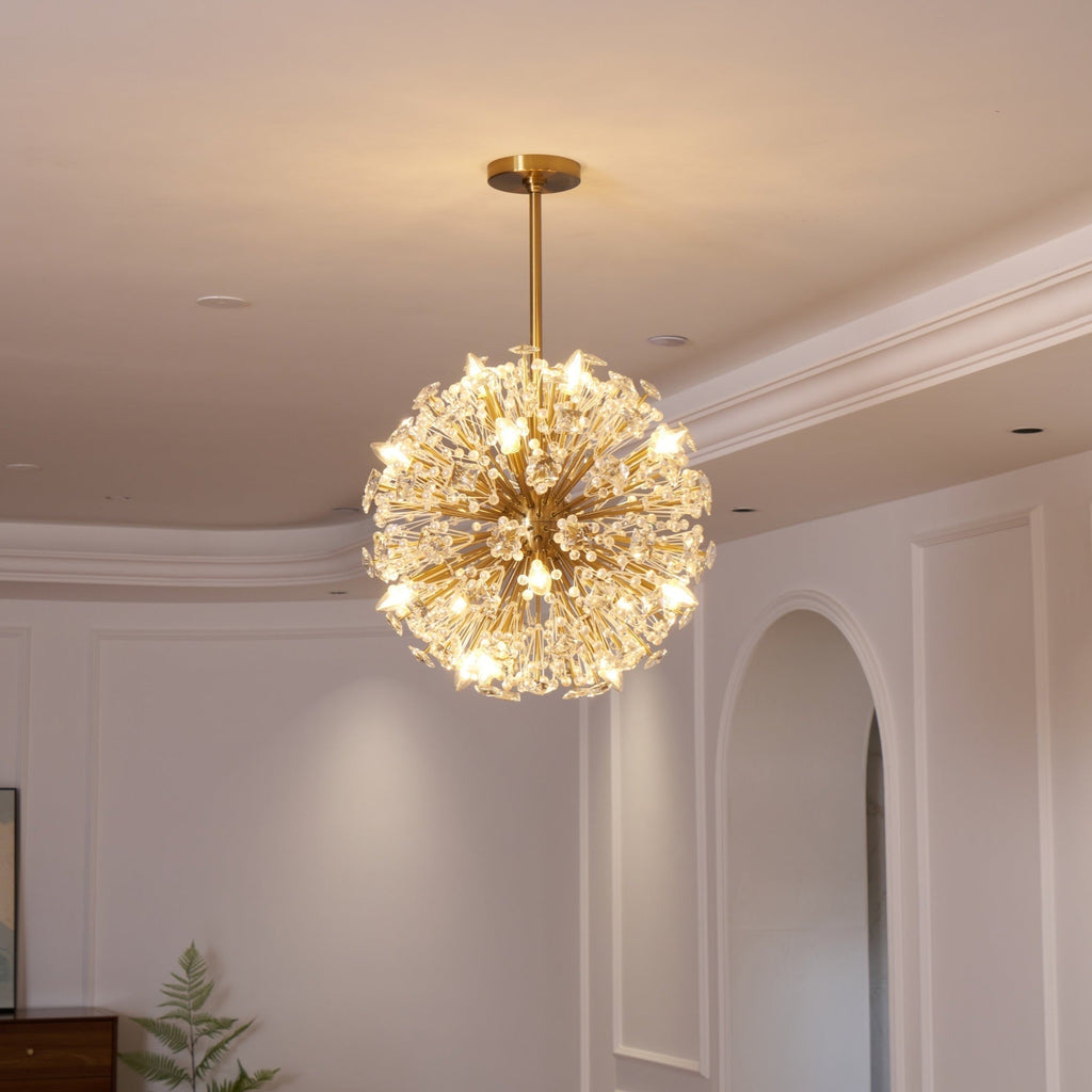 Verrenwood Glass Chandelier-Moonnatur