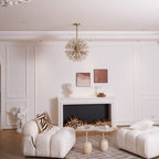 Verrenwood Glass Chandelier-Moonnatur