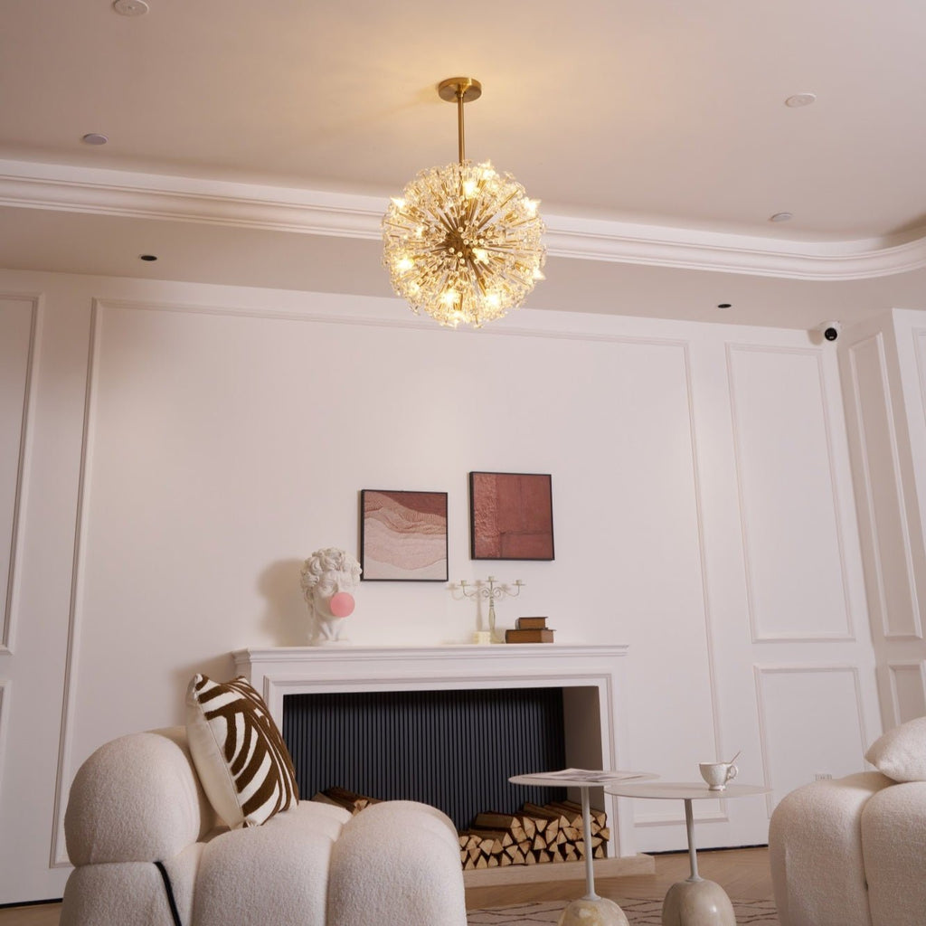 Verrenwood Glass Chandelier-Moonnatur