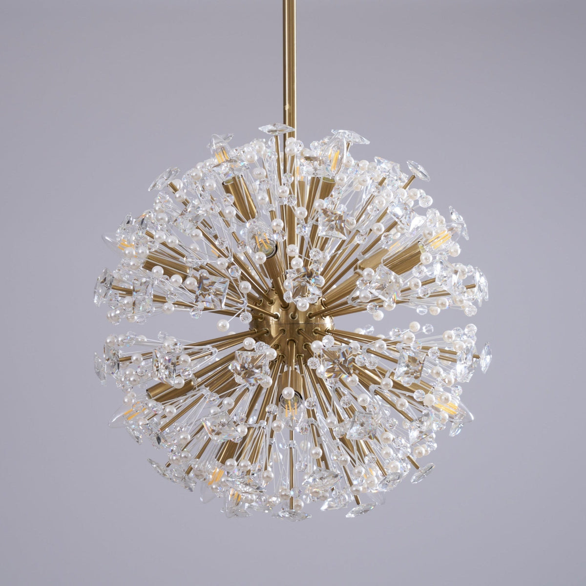 Verrenwood Glass Chandelier-Moonnatur