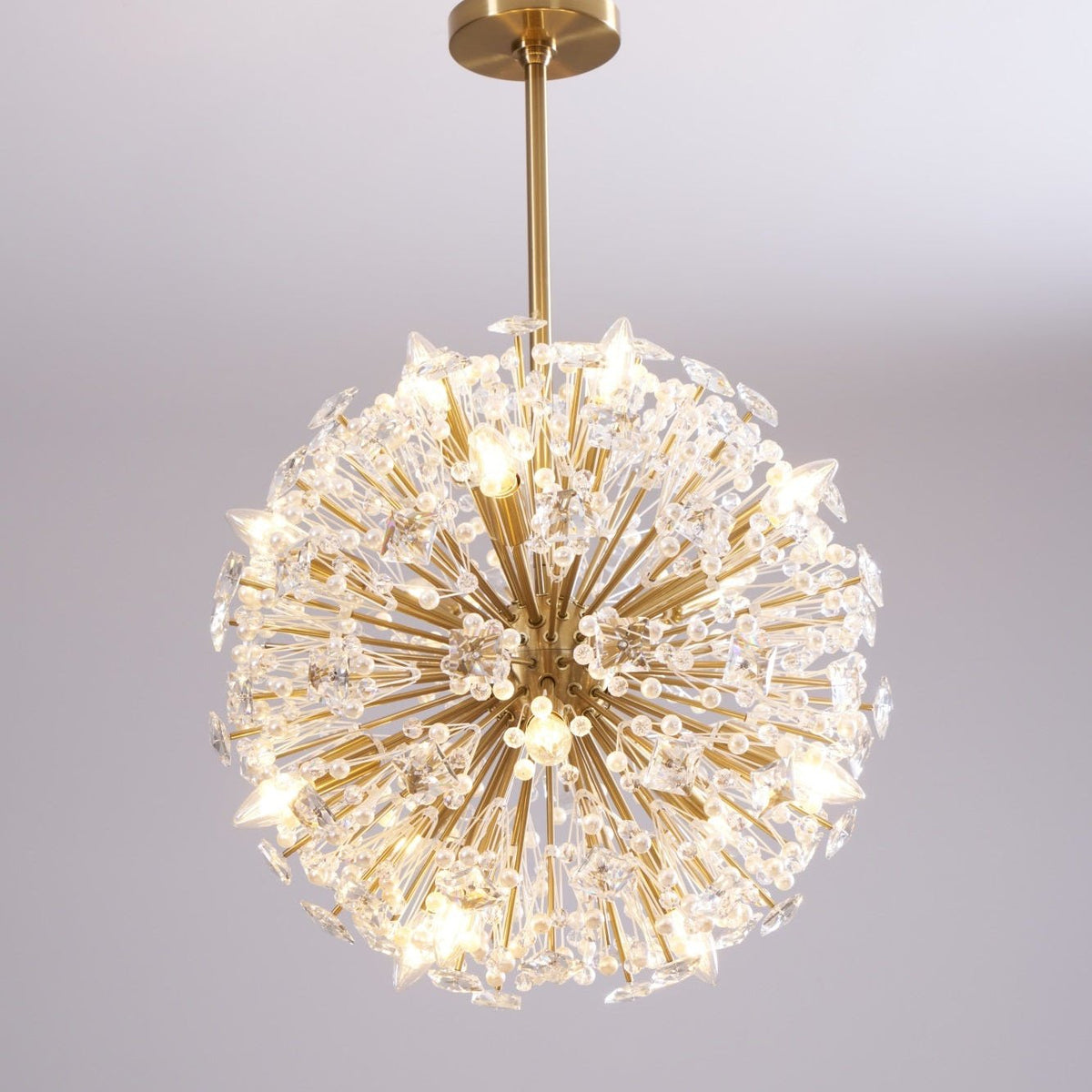 Verrenwood Glass Chandelier-Moonnatur