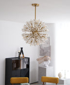 Verrenwood Glass Chandelier-Moonnatur
